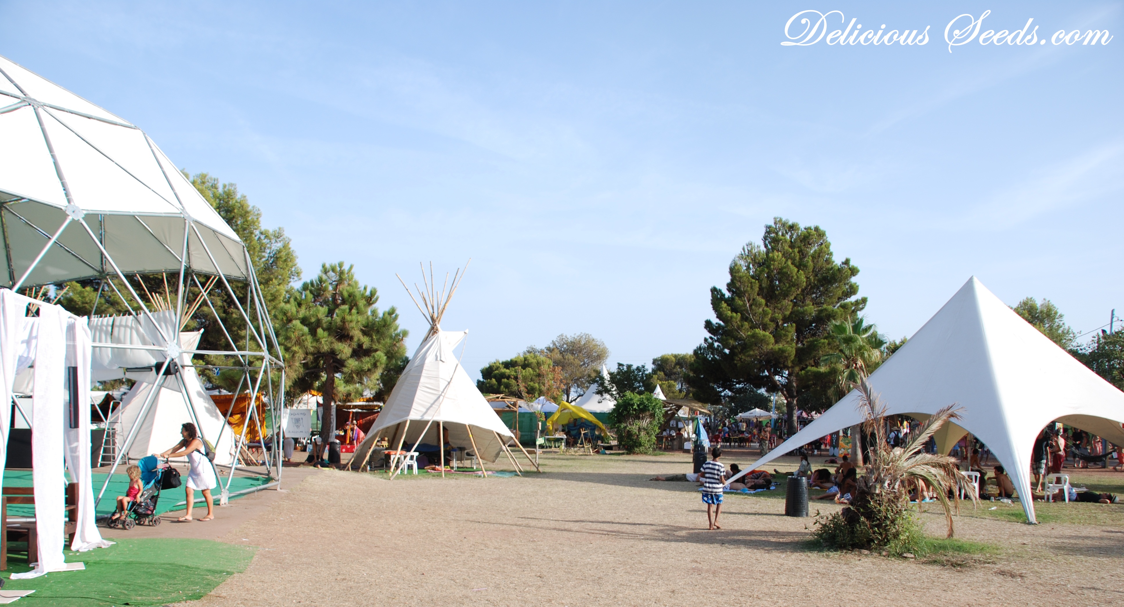 Vivir la Energía (Living the Energy), a part of the Rototom site in Benicassim